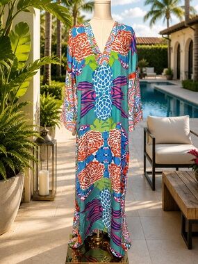 antica sartoria maxi dress Antica Sartoria Positano Dress